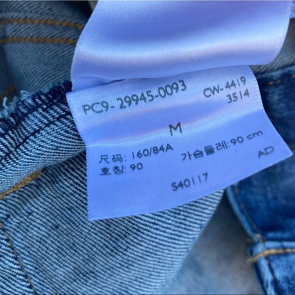 🆕 Levi's Original Denim Trucker Jacket - Picture 8 of 11